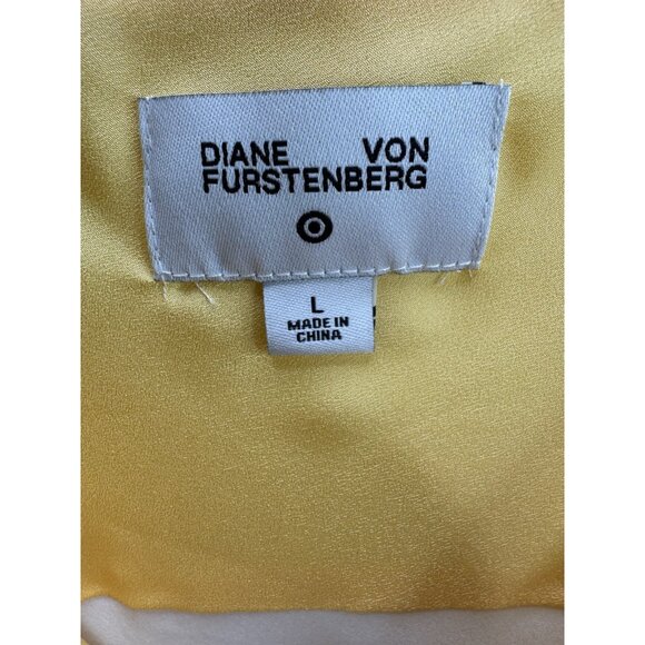 Diane Von Furstenberg for Target Women's Sunset Satin Slip Dress Size Large NWT - Picture 7 of 8